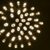 GUIRLANDE EXTERIEUR 30M 300LED BLANC CHAUD FIL VERT