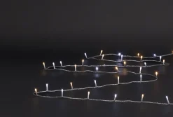 GUIRLANDE EXTERIEUR 10M 100LEDS BLANC FROID ET CHAUD