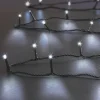 GUIRLANDE EXTERIEUR 7M 96LEDS BLANC FROID A PILES