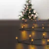 GUIRLANDE EXTERIEUR 20M 200 LEDS SOLAIRE BLANC CHAUD