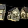 GUIRLANDE INTERIEUR 10 LEDS MAISON BOIS