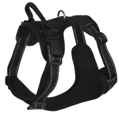 HARNAIS ANTI TRACTION REFLECHISSANT 81 A 100CM EXPERT NOIR