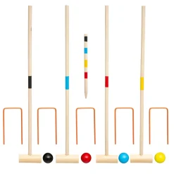 JEU DE CROQUET EN BOIS