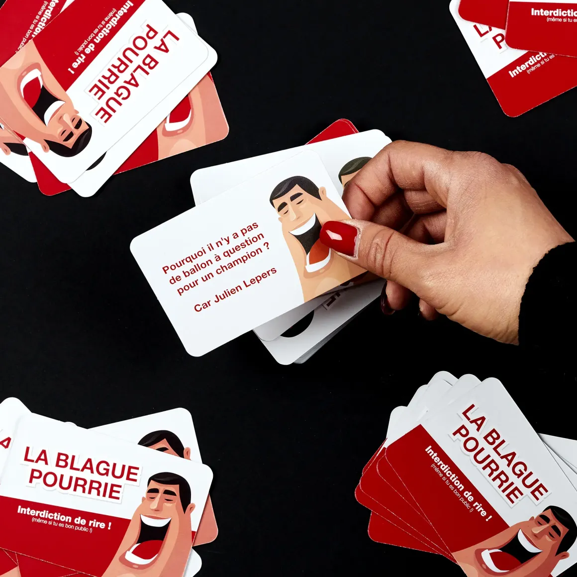 JEU DES BLAGUES POURRIES X50 CARTES