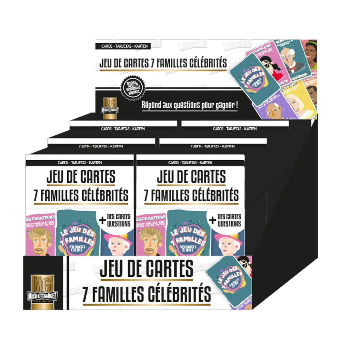 JEU DES 7 FAMILLES 60 CARTES