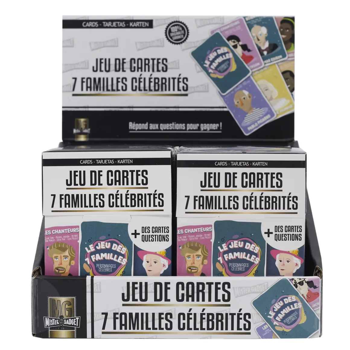 JEU DES 7 FAMILLES 60 CARTES