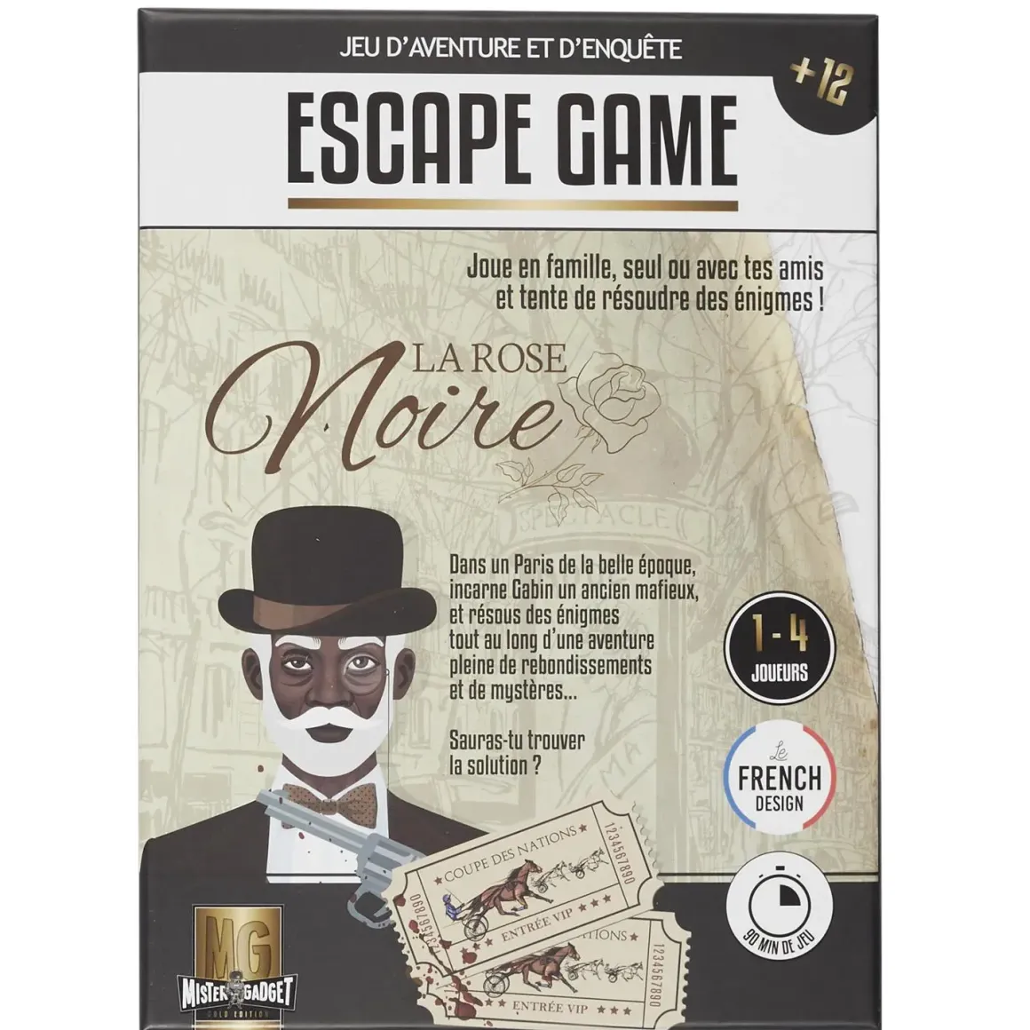 JEU ESCAPE GAME LA ROSE NOIRE