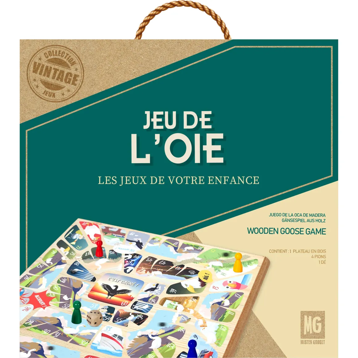 JEU OIE BOIS