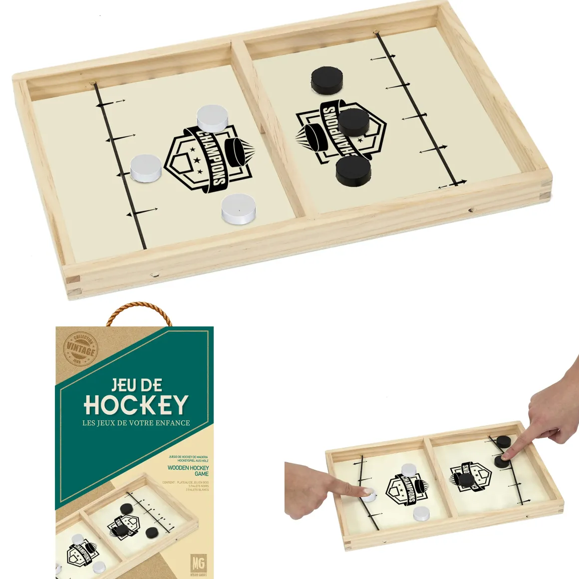 JEU PALETS BOIS