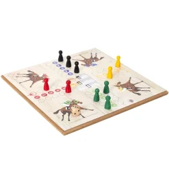JEU PETITS CHEVAUX BOIS