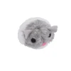 JOUET PELUCHE MECANIQUE SOURIS 5CM GRIS