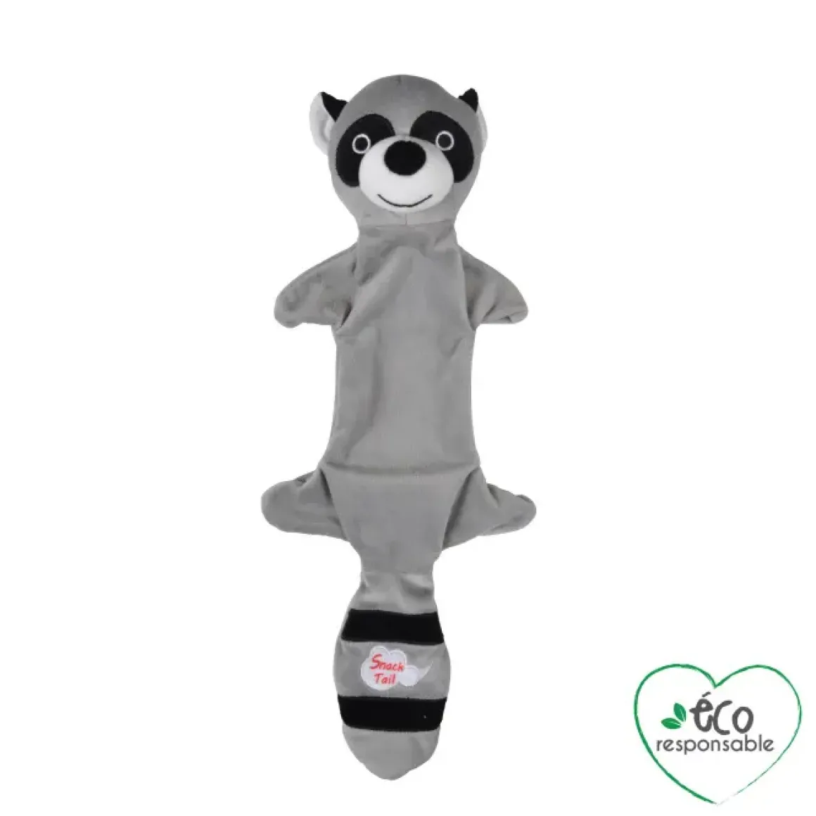 JOUET PELUCHE RATON FRIANDISES A CACHER D.45X18.5X7CM