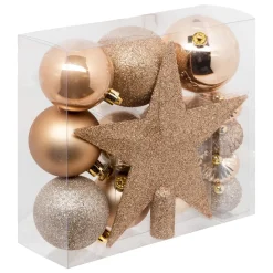 KIT DECO DE SAPIN 18 PIECES NUDE