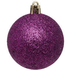 KIT DECO DE SAPIN 18 PIECES VIOLET