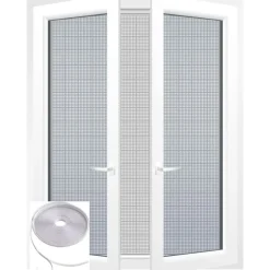 KIT MOUSTIQUAIRE 170X180CM   BANDE DE FIXATION 7M X 0.7CM BL