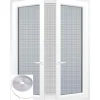 KIT MOUSTIQUAIRE 100X100CM BANDE DE FIXATION 4M X 0.7CM BLAN