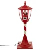 LAMPADAIRE ROUGE BLANC 30 LED H.90CM