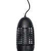 LAMPE ANTI INSECTES SIMPLE NEON FORME ALLONGEE NOIR