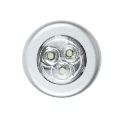 LAMPE 3 LEDS A PRESSION ADHESIVE X3