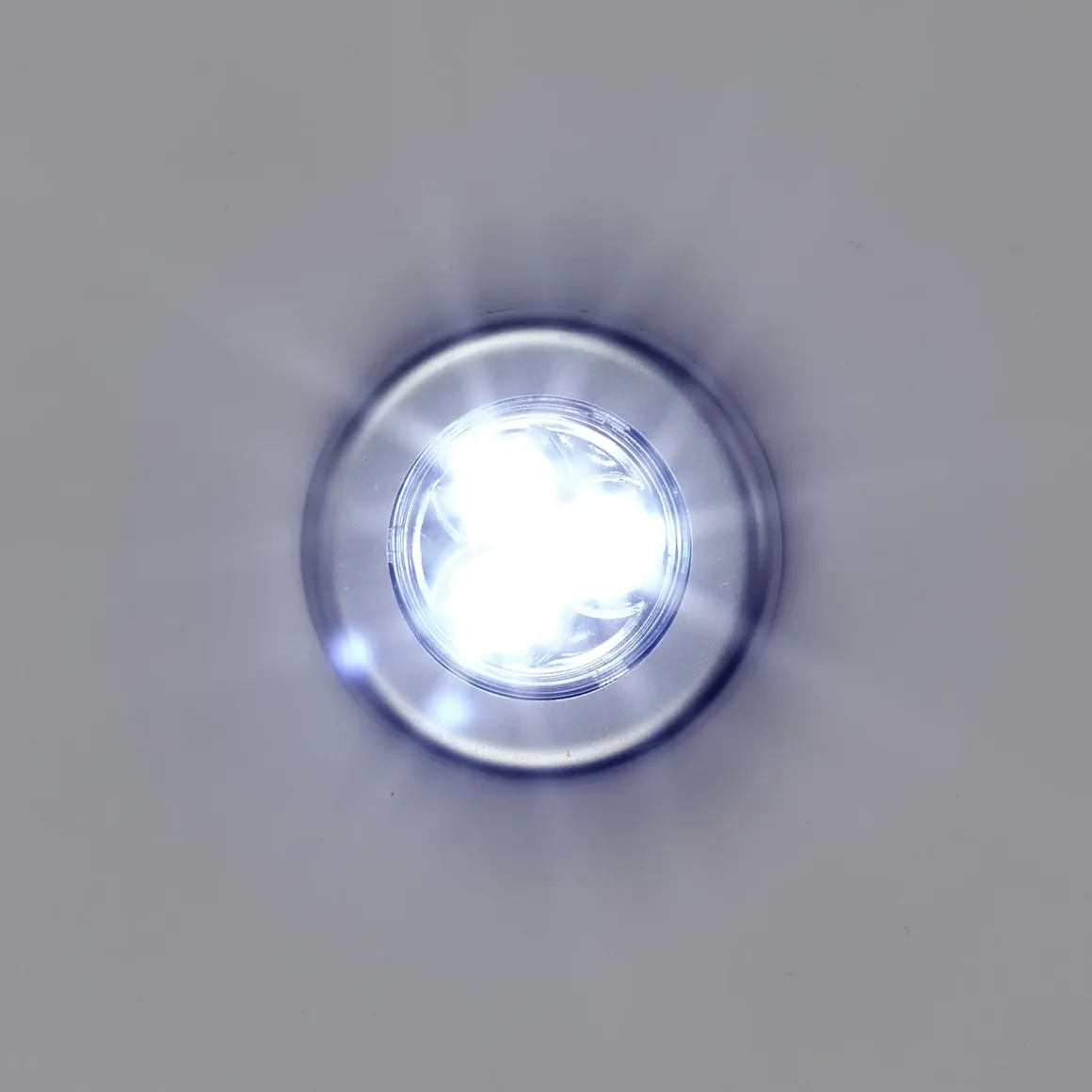 LAMPE 3 LEDS A PRESSION ADHESIVE X3