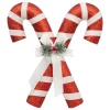LOT 2 SUCRES D ORGE 45CM POLYSTYRENE ROUGE