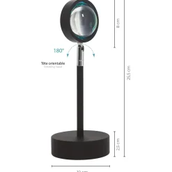 LUMIERE PROJECTEUR LED COUCHER DE SOLEIL