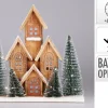 MAISON AVEC LED 30CM