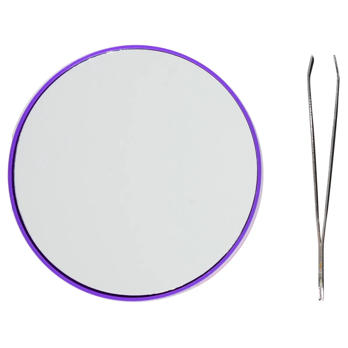 MIROIR GROSSISSANT X15 AVEC PINCE A EPILER