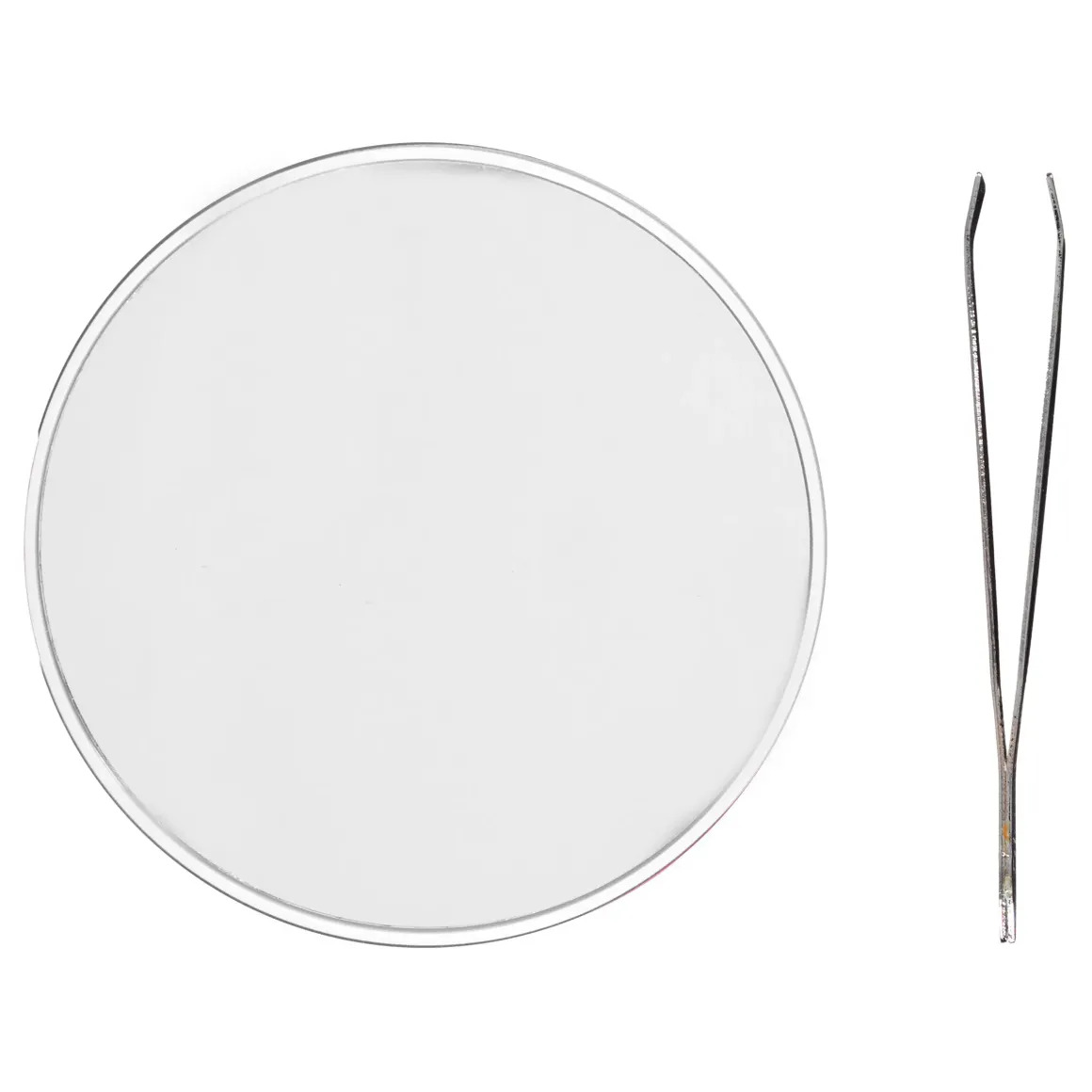 MIROIR GROSSISSANT X15 AVEC PINCE A EPILER