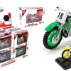MOTO CROSS METAL 12CM ROUES LIBRES