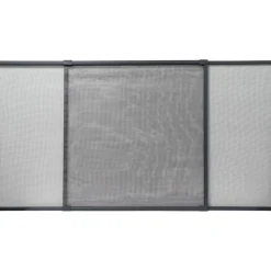 MOUSTIQUAIRE CADRE EXTENSIBLE 100X70CM GRIS TOILE GRISE