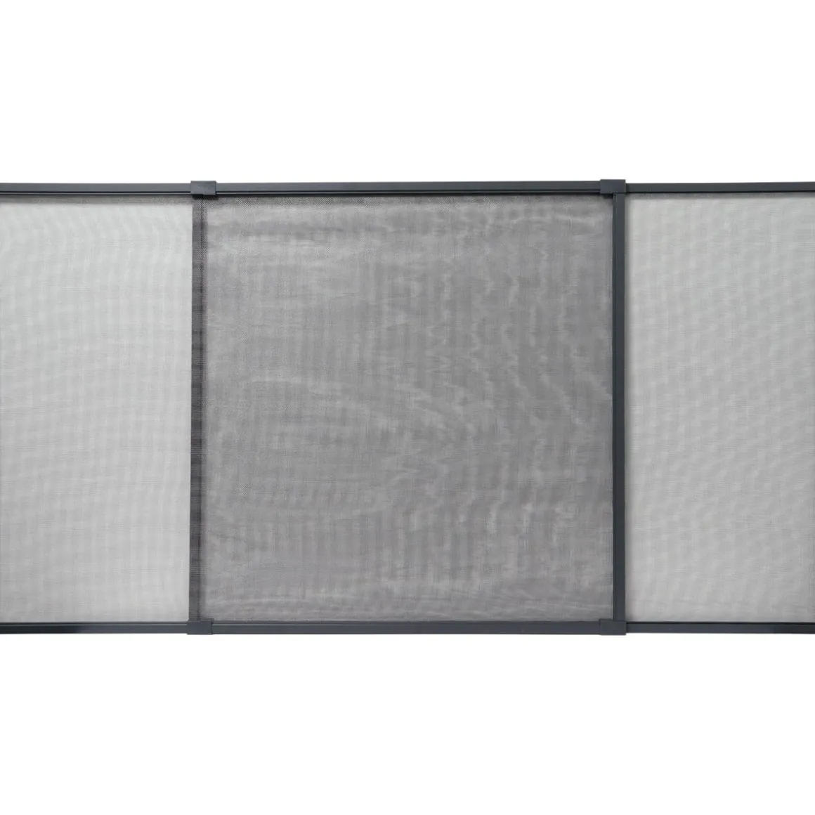 MOUSTIQUAIRE CADRE EXTENSIBLE 100X70CM GRIS TOILE GRISE