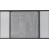 MOUSTIQUAIRE CADRE EXTENSIBLE 70X50CM GRIS TOILE GRISE