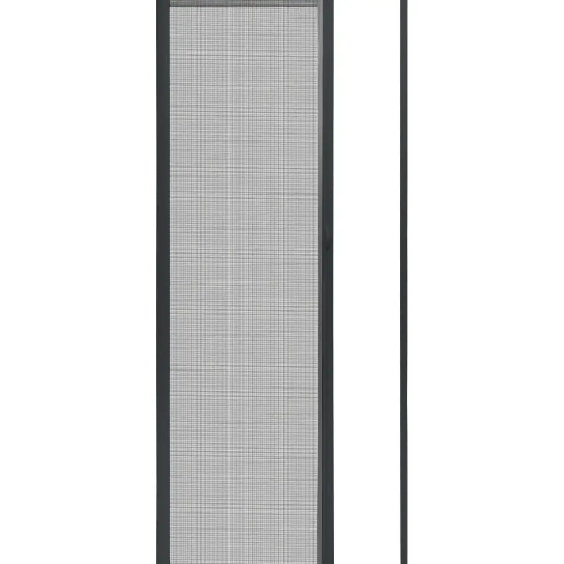 MOUSTIQUAIRE ENROULABLE LATERALE 140X230CM GRIS TOILE GRISE