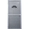 MOUSTIQUAIRE PORTE BATTANTE 100X220 CM NOIR
