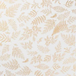 NAPPE ANTI TACHE BLANC OR 140X360CM