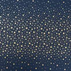 NAPPE COTON ETOILES BLEU 140X240CM