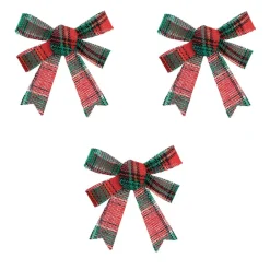 NOEUD ECOSSE X3 PIECES 10X12CM
