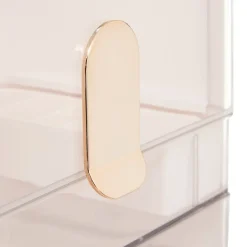 ORGANISEUR BLANC ROSEGOLD SARA D.52.5X39X42.5CM