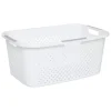 PANIER  A LINGE BLANC 40L