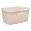PANIER LEAF BLANC 38L