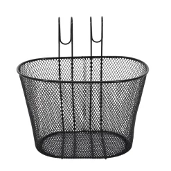 PANIER VELO METAL NOIR 10L