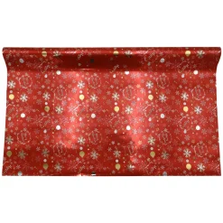 PAPIER CADEAU METAL IMPRIME PETITS MOTIFS 200X70CM
