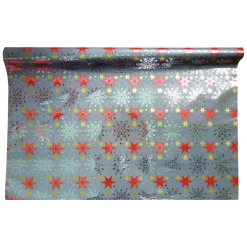 PAPIER CADEAU METAL IMPRIME PETITS MOTIFS 200X70CM