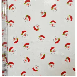 PAPIER CADEAU TRANSPARENT IMPRIME 200X70CM