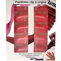 PAPILLOTES CLIPS A ONGLES