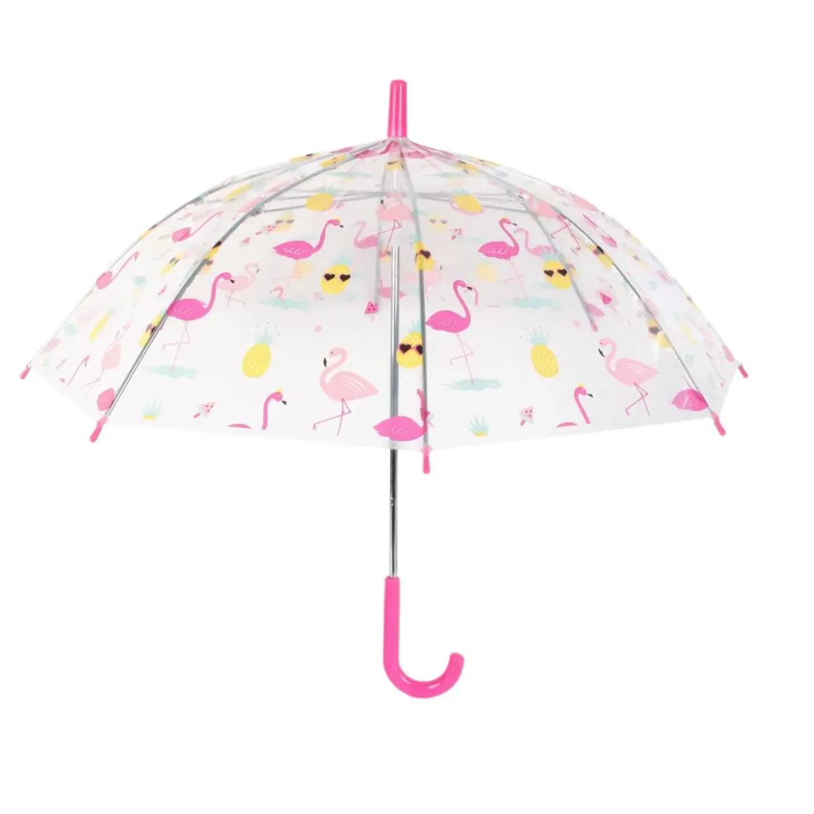 PARAPLUIE ENFANT TRANSPARENT IMPRIME