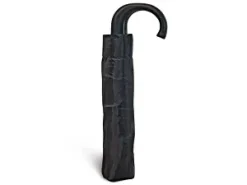 PARAPLUIE SYNTHETIQUE FER MANUEL ET COURT NOIR