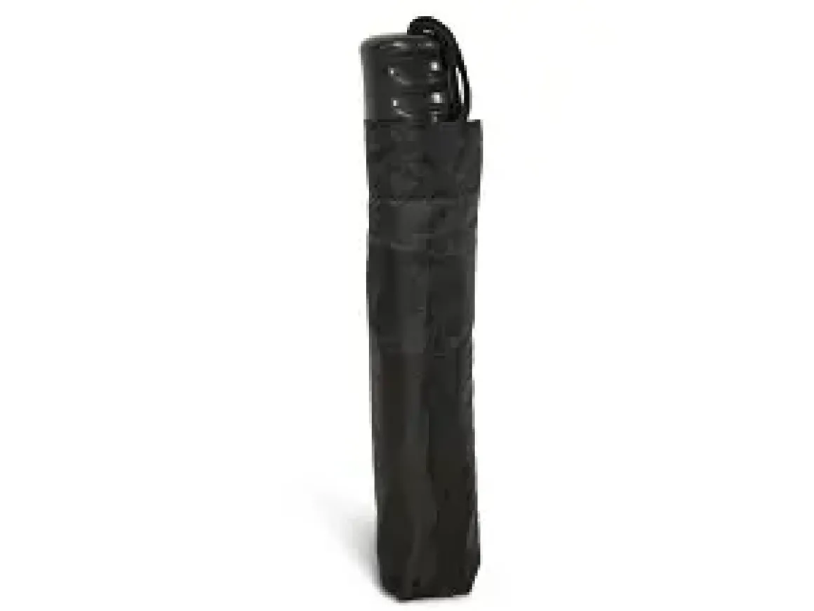 PARAPLUIE SYNTHETIQUE MANUEL ET COURT NOIR ET GRIS