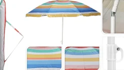 PARASOL DE PLAGE D.170CM